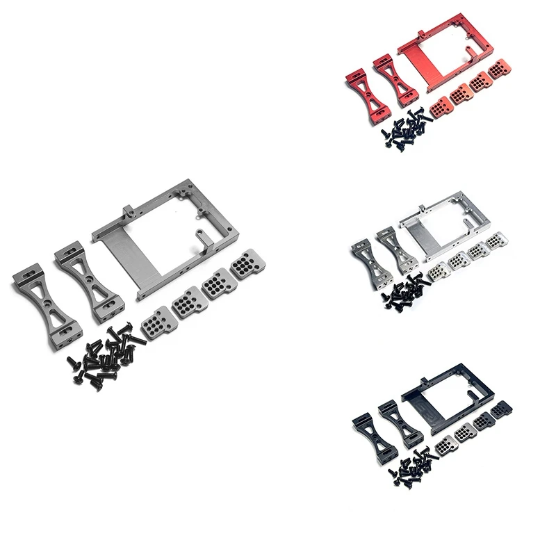 

Spare Parts Upgrading And Refitting Rc Metal Steering Gear Warehouse For Mang Cattle Remote Control Vehicle Wpl (Silver)