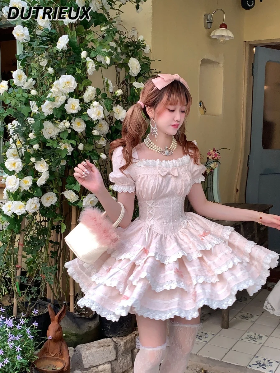 Osaka Pink Blossom Pocket Dress main image 1