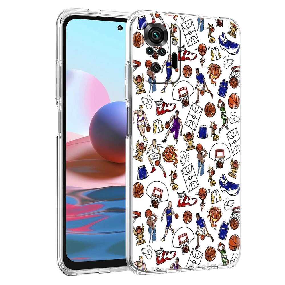 Transparent Football Design Phone Case Cover – Shockproof & Stylish Protective Shell