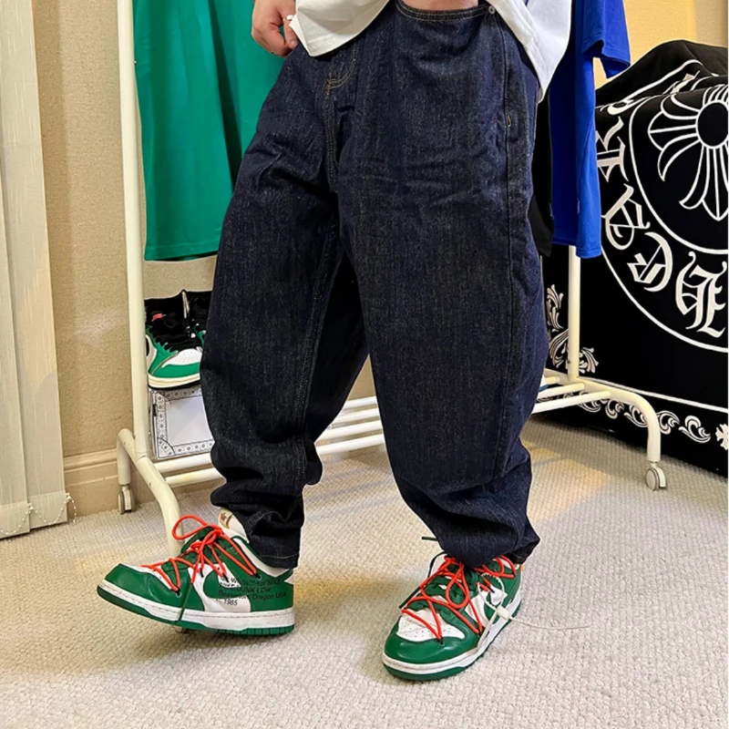 vaqueros de Skate Retro para de calle de moda americana, estilo coreano, Hop, Harajuku, Cargo, 22SS| | - AliExpress