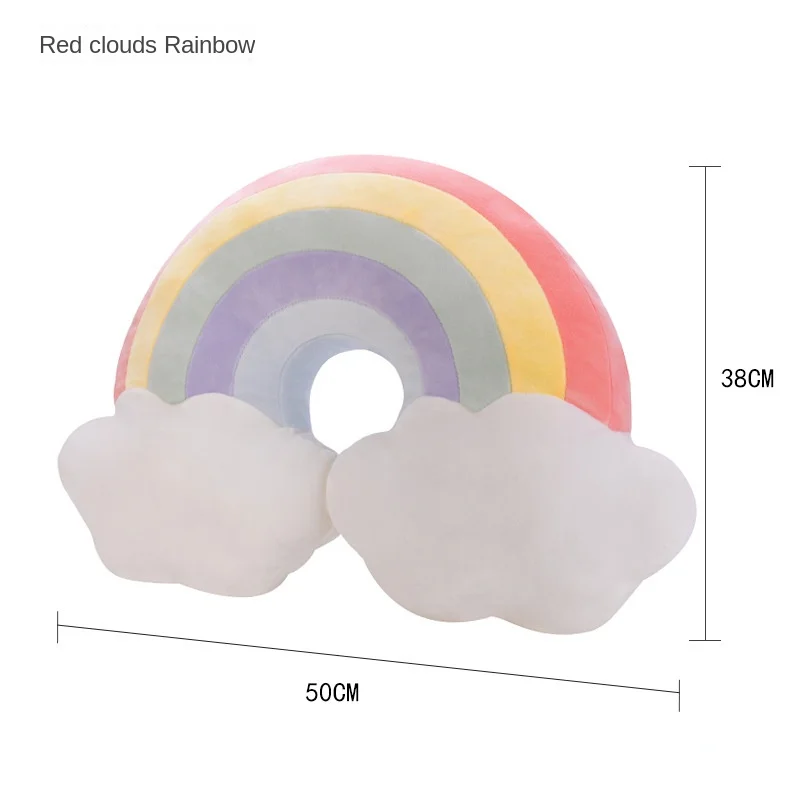 Pink cloud rainbow