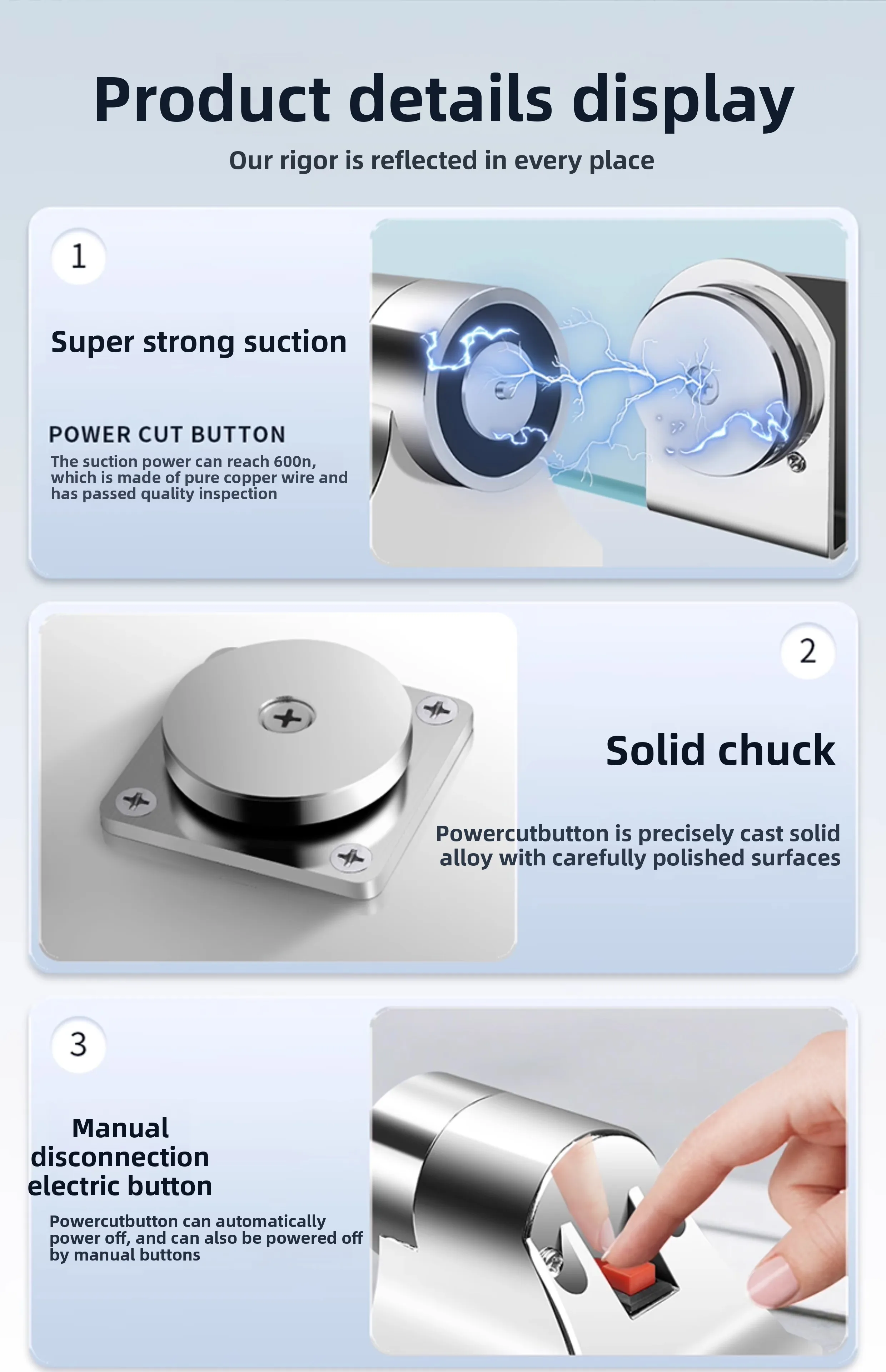 Fireproof Electromagnetic Door Absorber Electromagnetic Release Device Wanda Pla