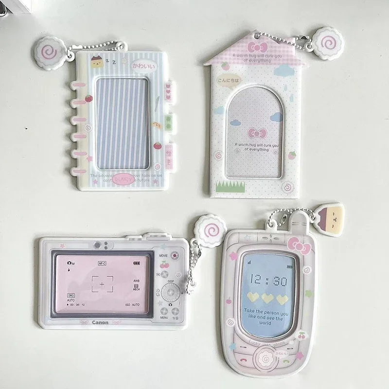 Kpop Idol Photocard Holder - Camera Design Photo Storage Case & Protection Cover