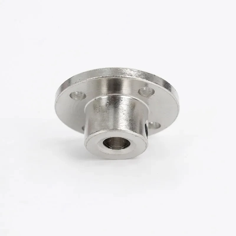 Inner Dia 2mm 3mm 4mm 5mm 6mm 7mm 8mm 10mm 11mm 12mm14mm Rigid Flange Coupling Motor Guide Shaft Coupler Motor Support Connector shaft coupler shaft connector rigid shaft coupler rigid flange coupling