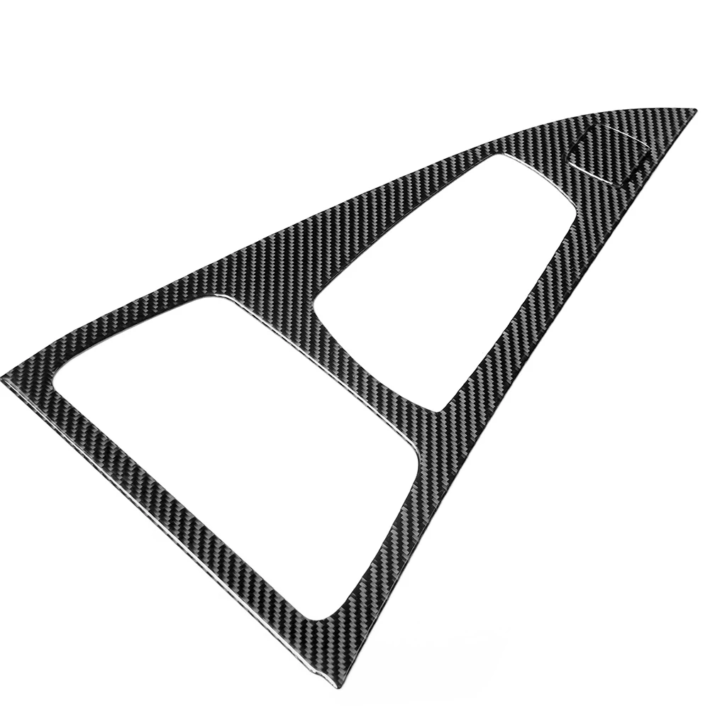 BMW 6 시리즈 F12 F13 쿠페 Covertible 2011 2012-2018 탄소 섬유 기어 패널 스티커 자동차 인테리어 장식 액세서리