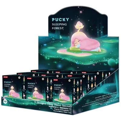 thumbnail image 1 of POP MART Pucky Sleeping Forest Series Blind Box Toys Mystery Box Mistery Caixa Action Figure Surpresa Cute Model Birthday Gift, 1 of 5