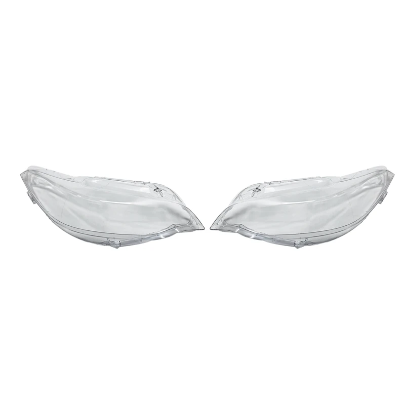 

2 Pcs For BMW F22 F23 2 Series 2014-2019 Car Headlight Lens Cover Transparent Lampshade Shell, Right Side & Left Side