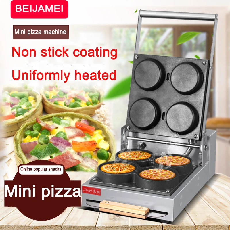 Electric Baking Pan Double-sided Heating Suspension Crepe Maker Skillet Baking Machine Pie Pizza Griddle