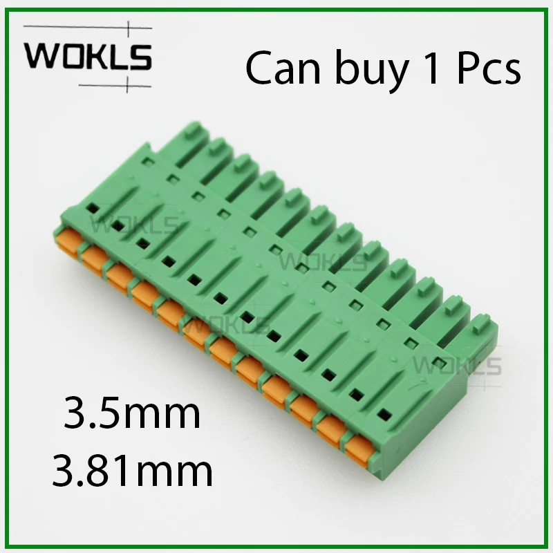 Description Picture 2 of item25pcs/50pcs 2P ~ 12P PCB PLUG-IN TERMINAL BlOCKS fmc1.5/-st 15EDGKN 3.81 KF2EDGKN 3.5MM