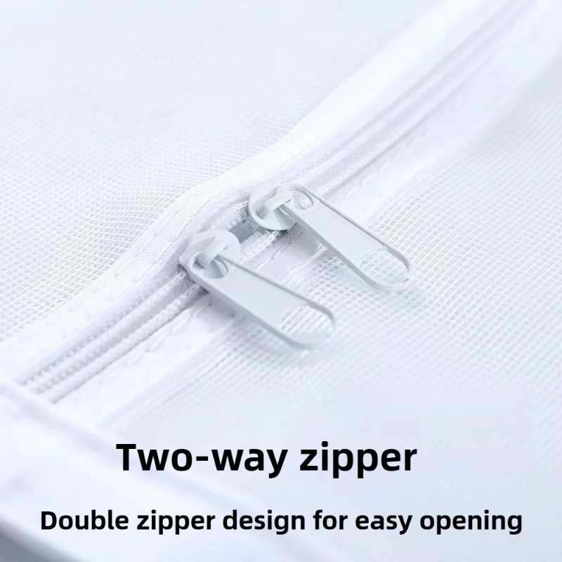 Anti Cat Door Curtains Mesh Prevent Dogs Running Out Door Screens Living Room Ventilation Screen Partition Pet Curtains Zippers