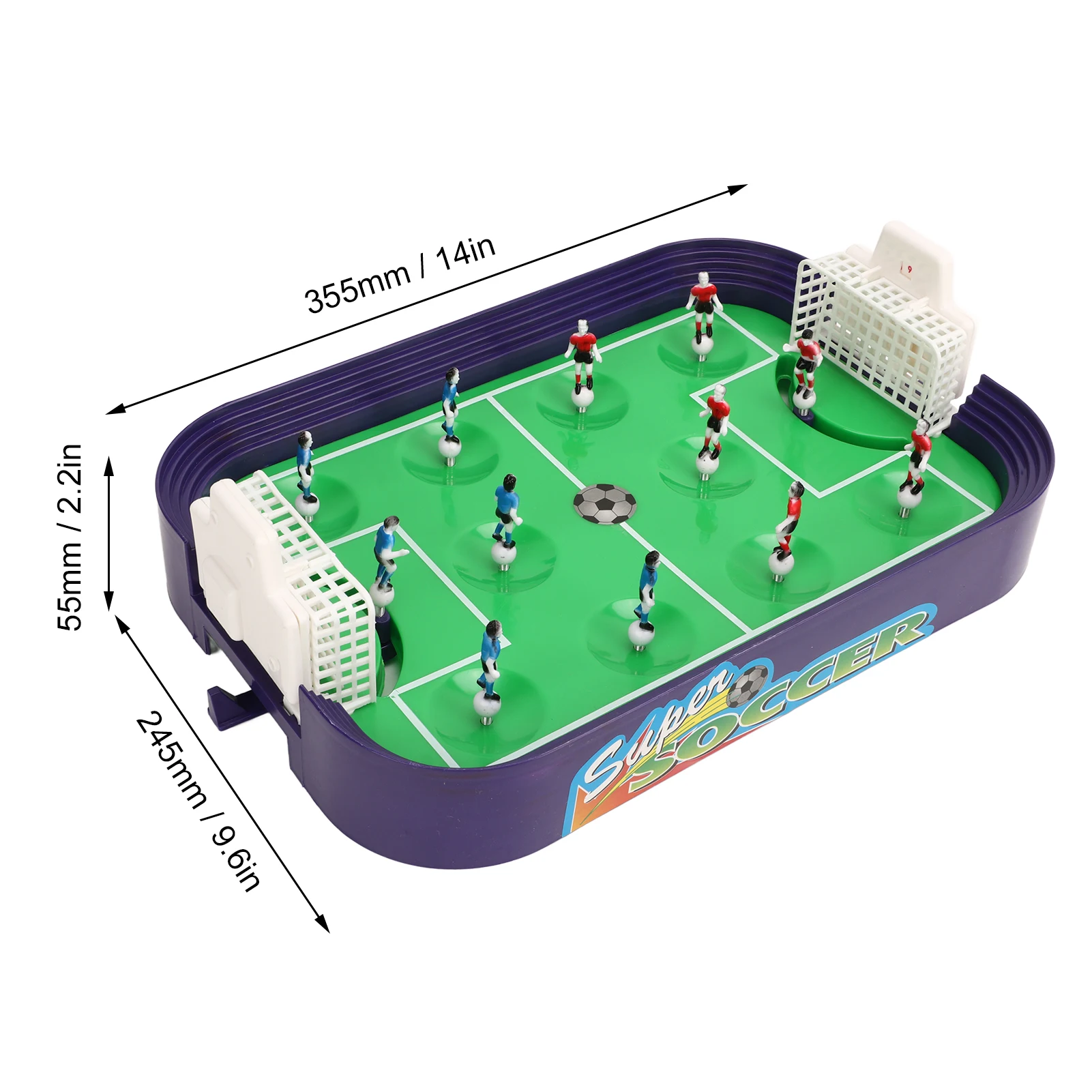 Tabletop Football Foosball Game Interactive Competition Multifunction Shot Soccer Game Toy for Kids Games Party Family