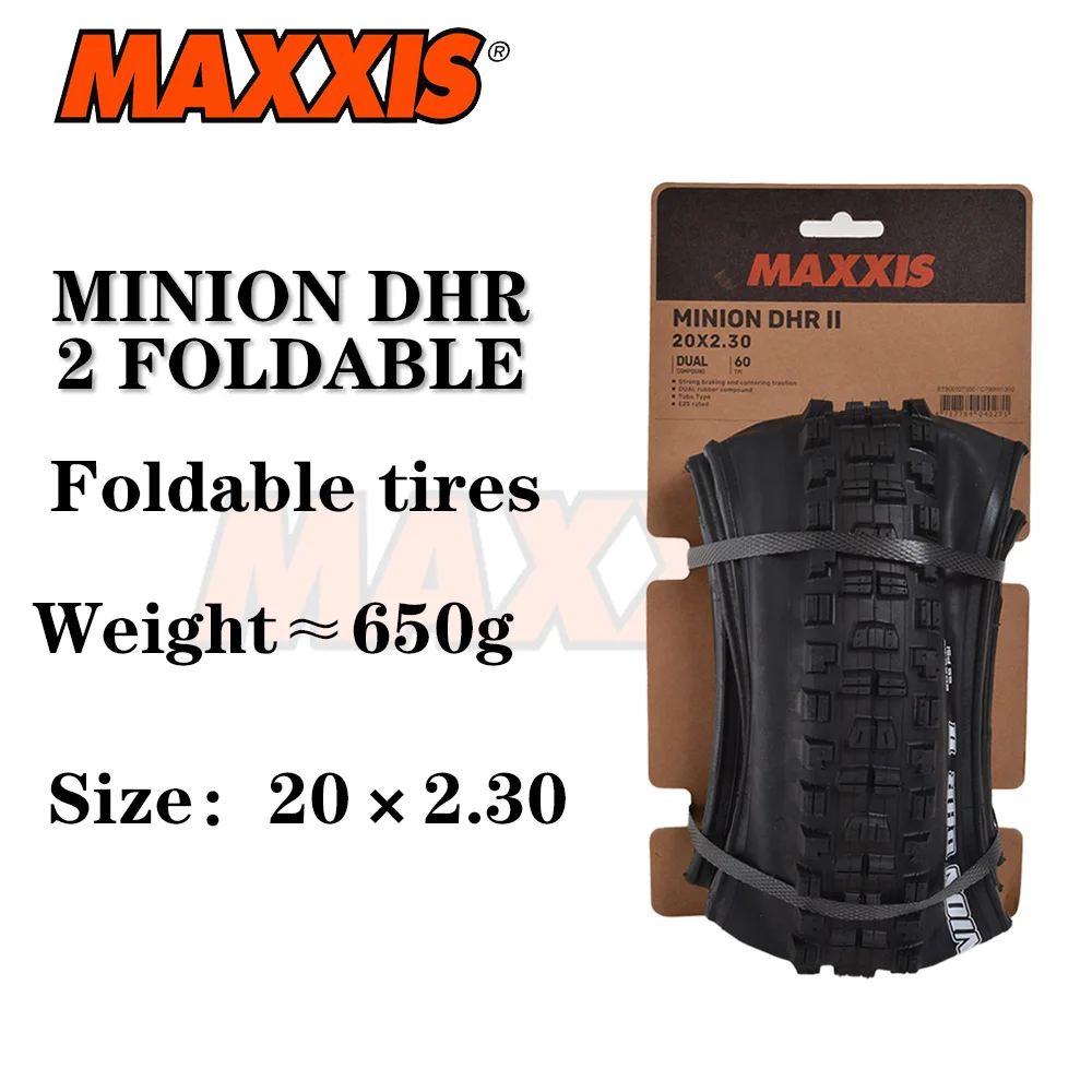 20 24 MAXXIS ミニオン DHF DHR 2 マウンテンバイクタイヤチューブレス