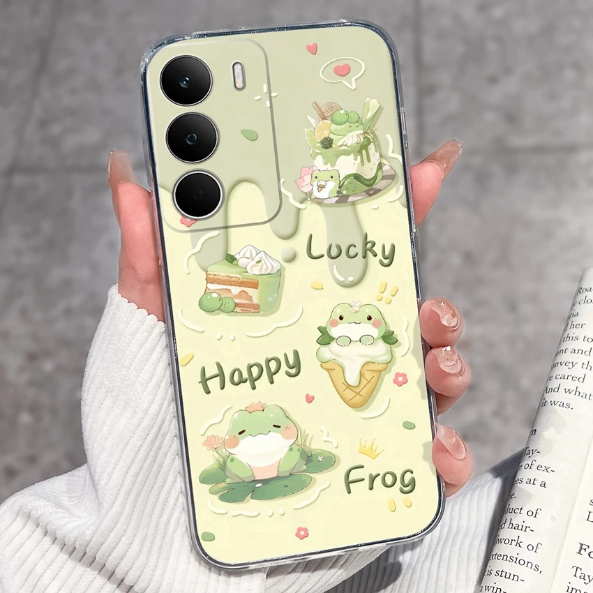 Fashion Astronaut Pattern Transparent Phone Case - Anti-Fingerprint TPU Clear Back Cover