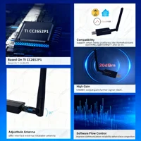 Zigbee 3.0 USB Dongle Universal Wireless Zigbee Gateway Hub With Antenna Support Home Assistant Zigbee 2MQTT ,OpenHAB - Image 2
