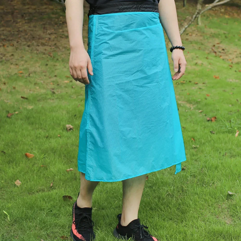 Rain Clothes Rain Skirt Waterproof Cycling Kilt Pants Pants Ultra-Light Skirt 15D Nylon Camping Hiking