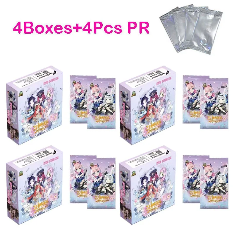 

4Box+4PR Wholesale Price Newest Goddess Story Collection Card 1m11 Waifu Swimsuit Booster Box ACG TCG Doujin Toy And Hobby Gift