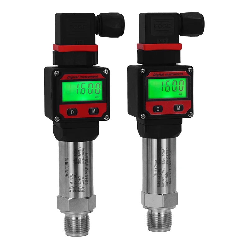 圧力センサー S-11 0-0.1mpa 4-20MA 油圧センサー 圧力トランスミッター 圧力センサー、CN1-6-M-B35D-1-4-E高温溶融 圧力センサー、トランスミッター 圧力センサー A-10 0-0.16MPa=0-1.6bar 油圧センサー 圧力トランスミッター 高精度  0.25%F. S 接続 G1/2 0-16bar 拡散 ... LEDディスプレイ圧力トランスミッター、測定範囲-0.1-0-100MPa水ディーゼル燃料タンクセンサー4-20mA出力M20*1.