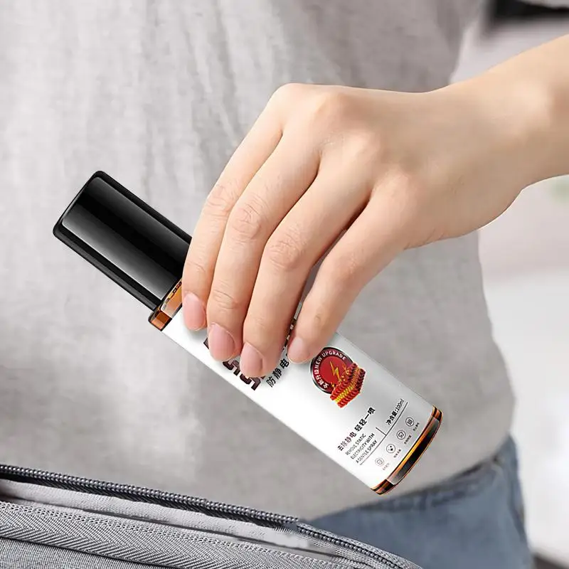 100ml Anti-static Spray Wool Clothes Hair Clothing Fragrance Softener Anti-wrinkle Clothing Sweater De-static Magicweapon