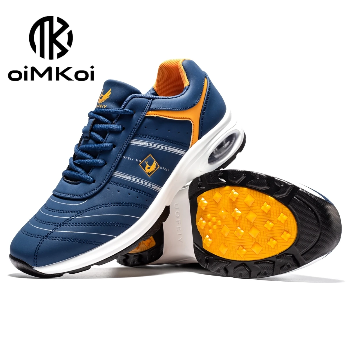 OIMKOI Men Golf Shoes Premium Softlite Pro Professional Business Casual Travel Sneakers