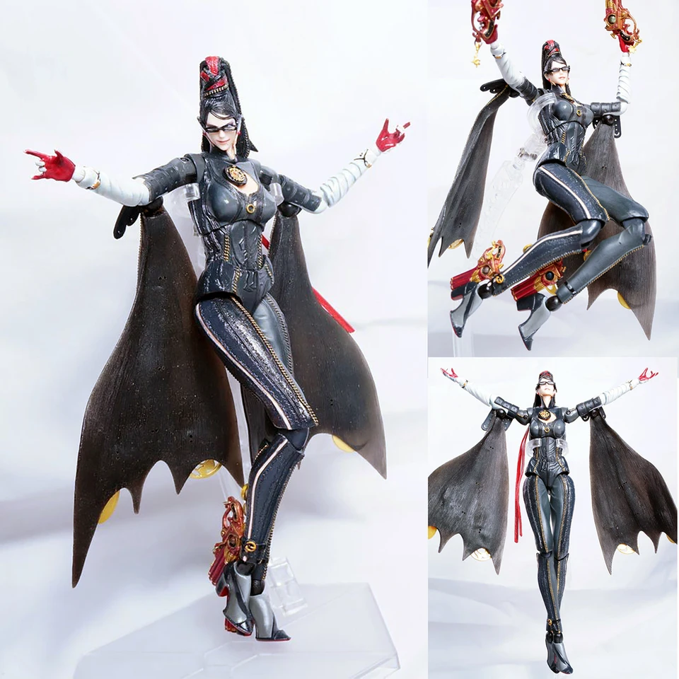 Figura de acción Original de Play Arts Kai Bayonetta/Jeanne