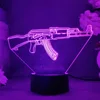 AK-47 RGB LED Table Lamp 1