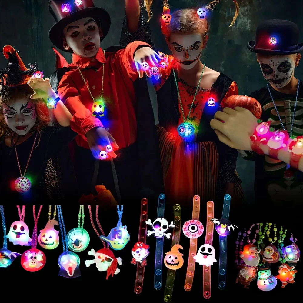 LED Plastic Christmas Party Decorations with Finger Lights