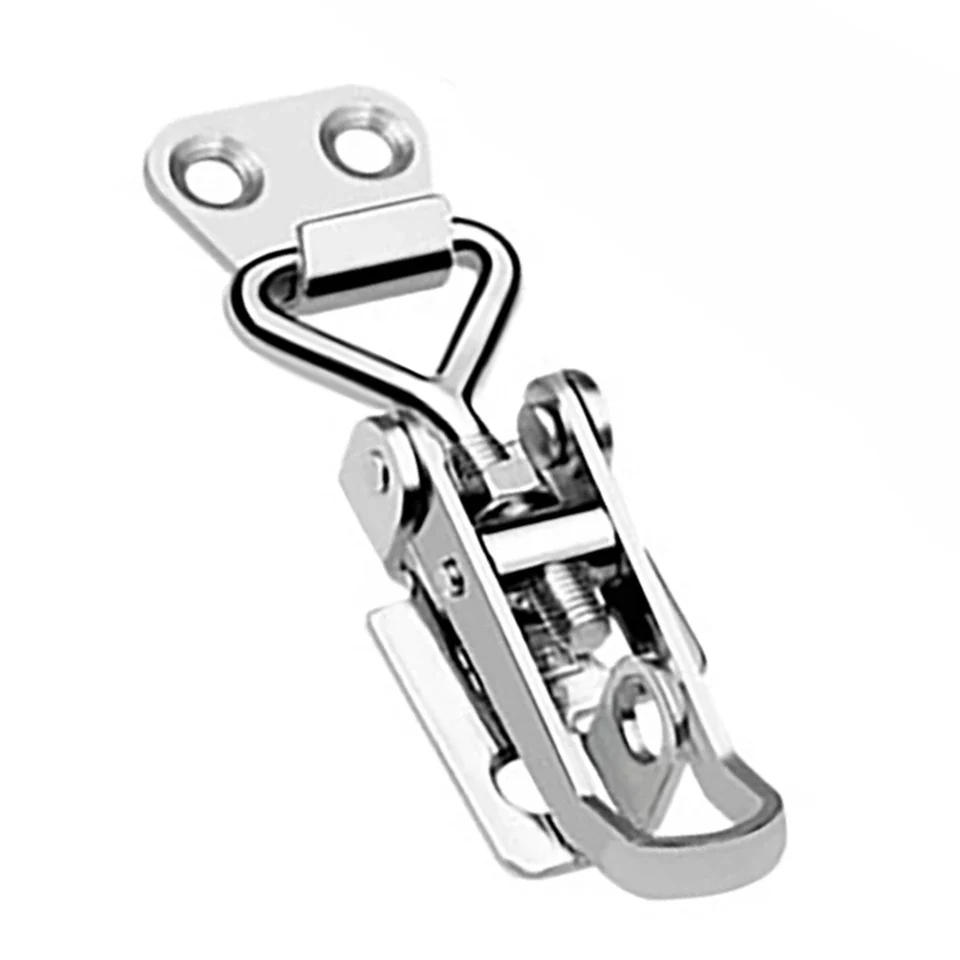 Chiusura A Scatto In Acciaio Inox 201 Con 2 Chiavi - 70 Mm - Per Armadi E Cassetti