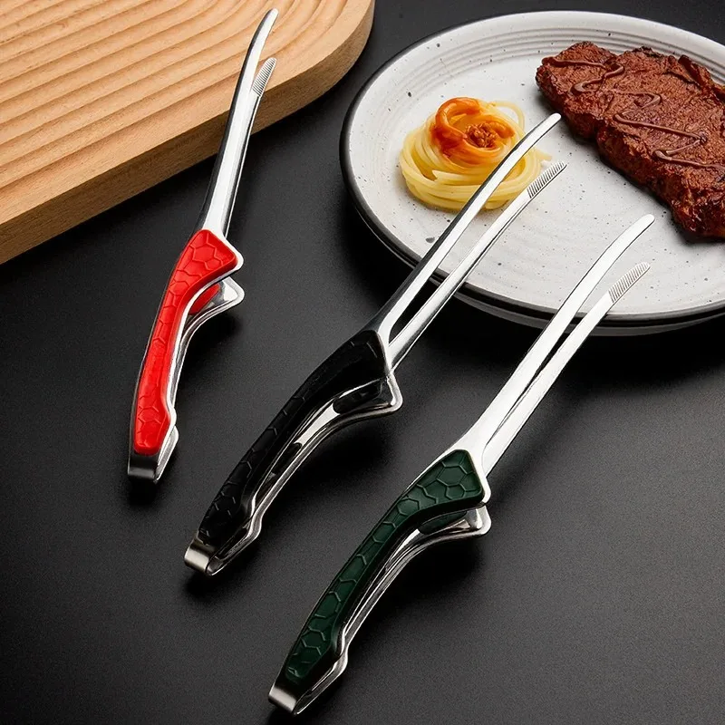 Food Clamp, Serving Clamp, Comfortable Grip, Steak Clamp, Kitchen Cooking Clamp, Back To School Season Food Clamp