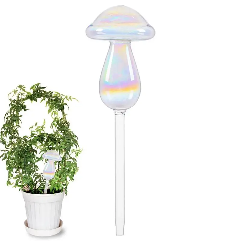 

Plant Watering Bulbs Automatic Self-Watering Plant Waterer Globes Mushroom Shape Drip Irrigation Device For Potted Plants