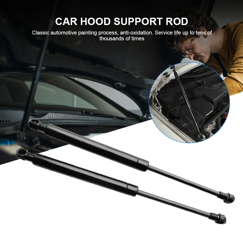 Car Front Bonnet Hood Lift Hood Support Strut Shock Absorbing Piston Prop Rod gas strut fitting 2PCS for BMW 3 Series E90 E91 5 Series