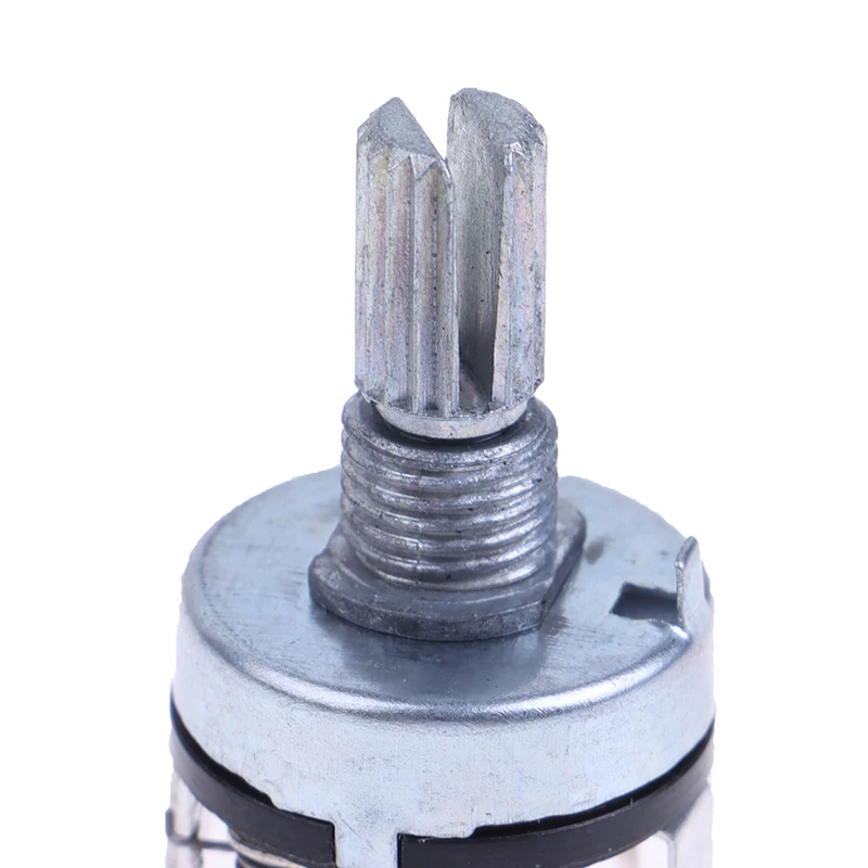 5Pcs RV17 With Switch Potentiometer B1K 2K 5K 10K 20K 50K Handle Length 15mm 5Pin Switch Carbon Film Potentiometer multiturn potentiometer linear potentiometer rotary potentiometer potentiometer kit trimmer potentiometer adjustable resistor