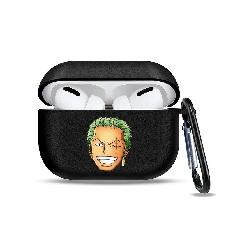 Casing Pelindung Silikon Luffy One Piece untuk AirPods Pro