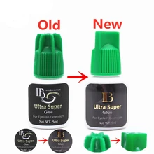 

I-Beauty - Green Cap Ultra Glue Bottle for False Eyeslashes, Quick Dry for Individual Extensions5ml/bottle 1pc, Free Shipping