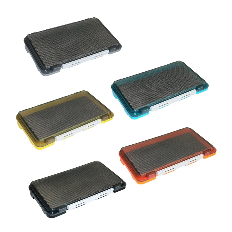 New Plastic Fishing Box Portable Sponge Pad Fly Lures Boxes Jig Head Hook Storage Organizer Spinner Spoon Bait Carp Tool Case