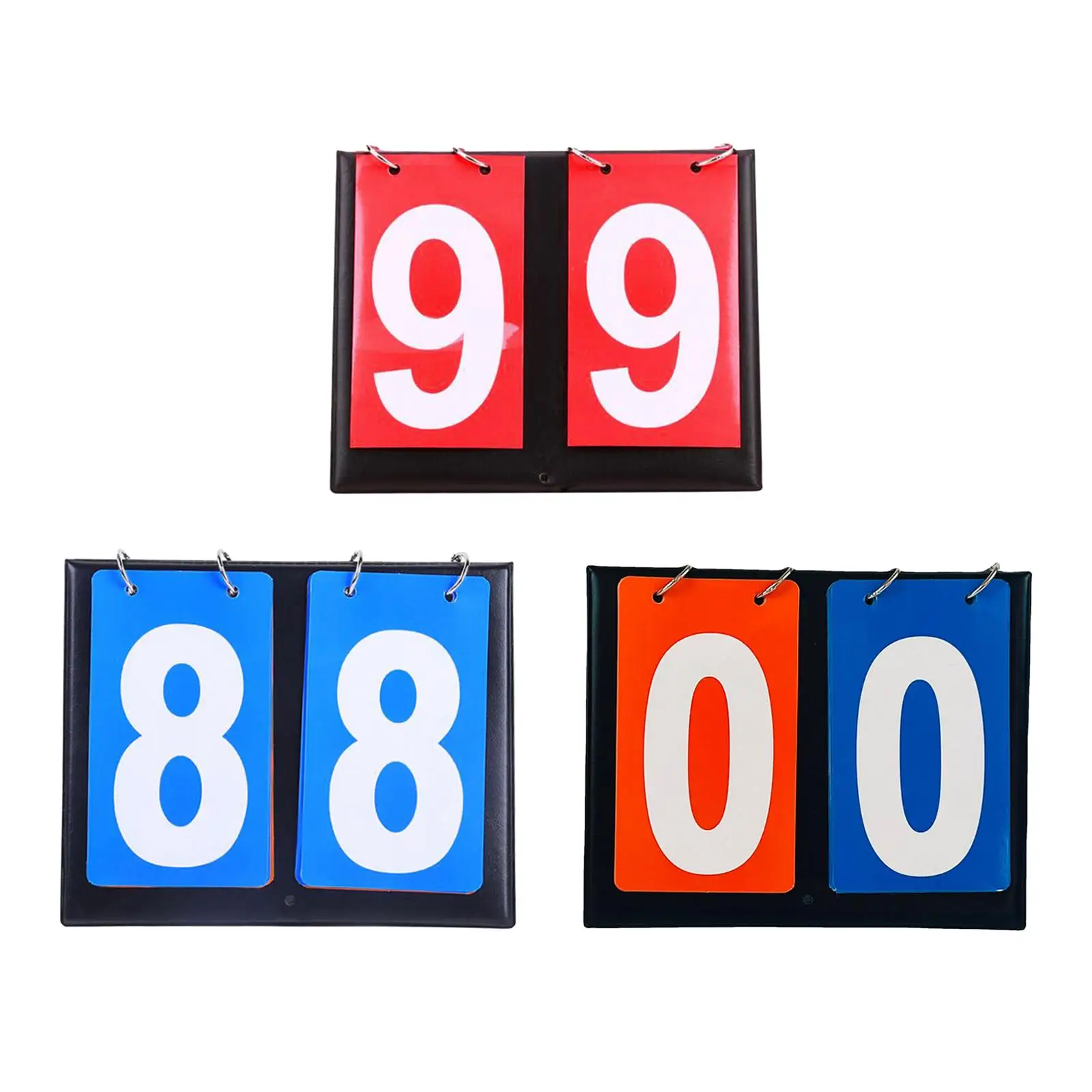 2 Digit Table Scoreboard, Sports Scorekeeper Scoring Flips Up for