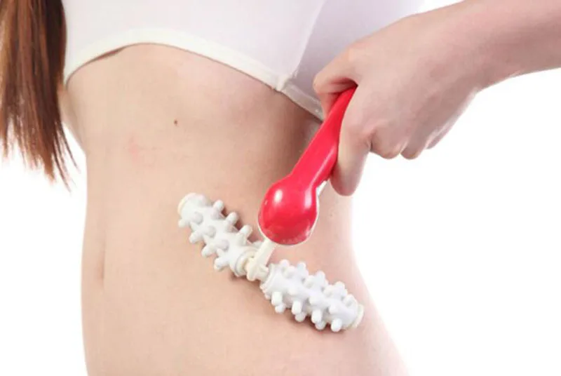 HANRIVER Thin reduction v-shaped massager waist fine body massager waist abdomen roller massager men and women