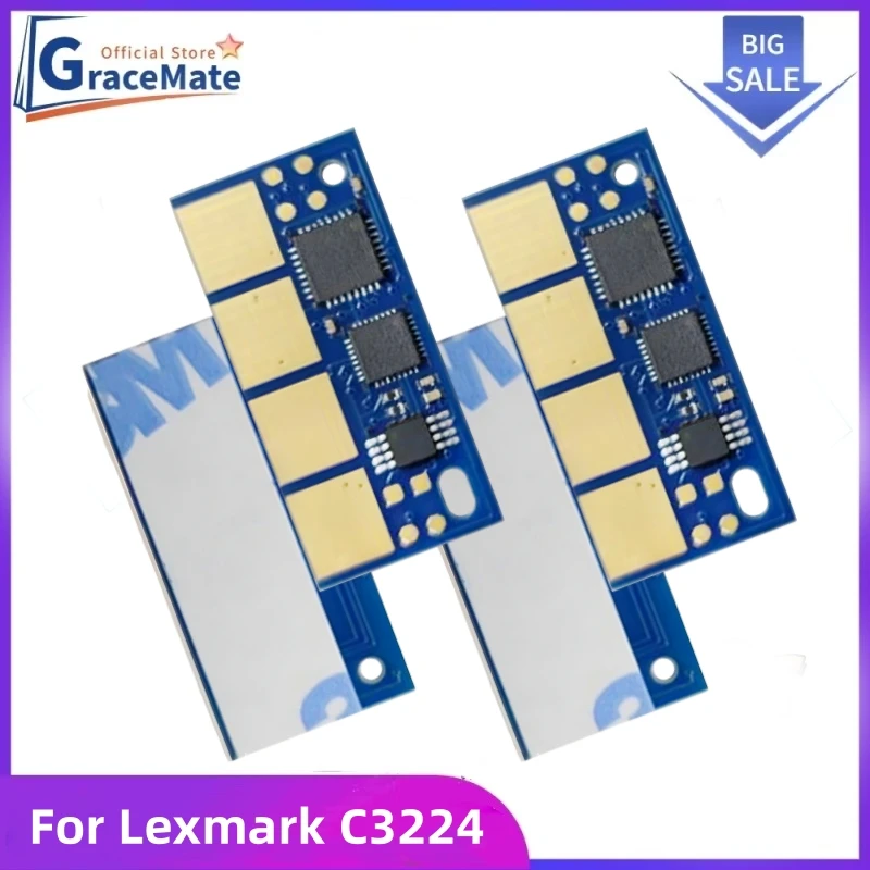 C3220K0 Toner Chip For Lexmark C3224dw MC3224adwe MC3224dwe MC3224i C3326dw MC3326adwe MC3326i C3426dw MC3426adw MC3426i Printer