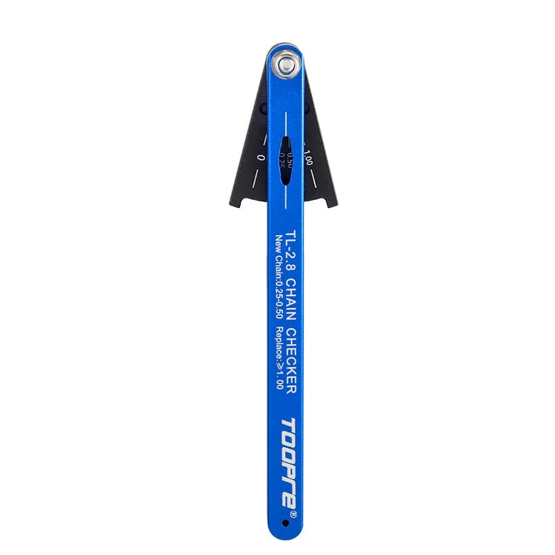 Bicycle Chain Measuring Device Wear Measuring Ruler Mountain Road Bicycle Chain Stretching Detection Tool bicycle chain measuring tool