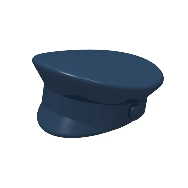 MOC 10PCS Captain Headgear Cap 12895 3624 Building Blocks Set - Main Image