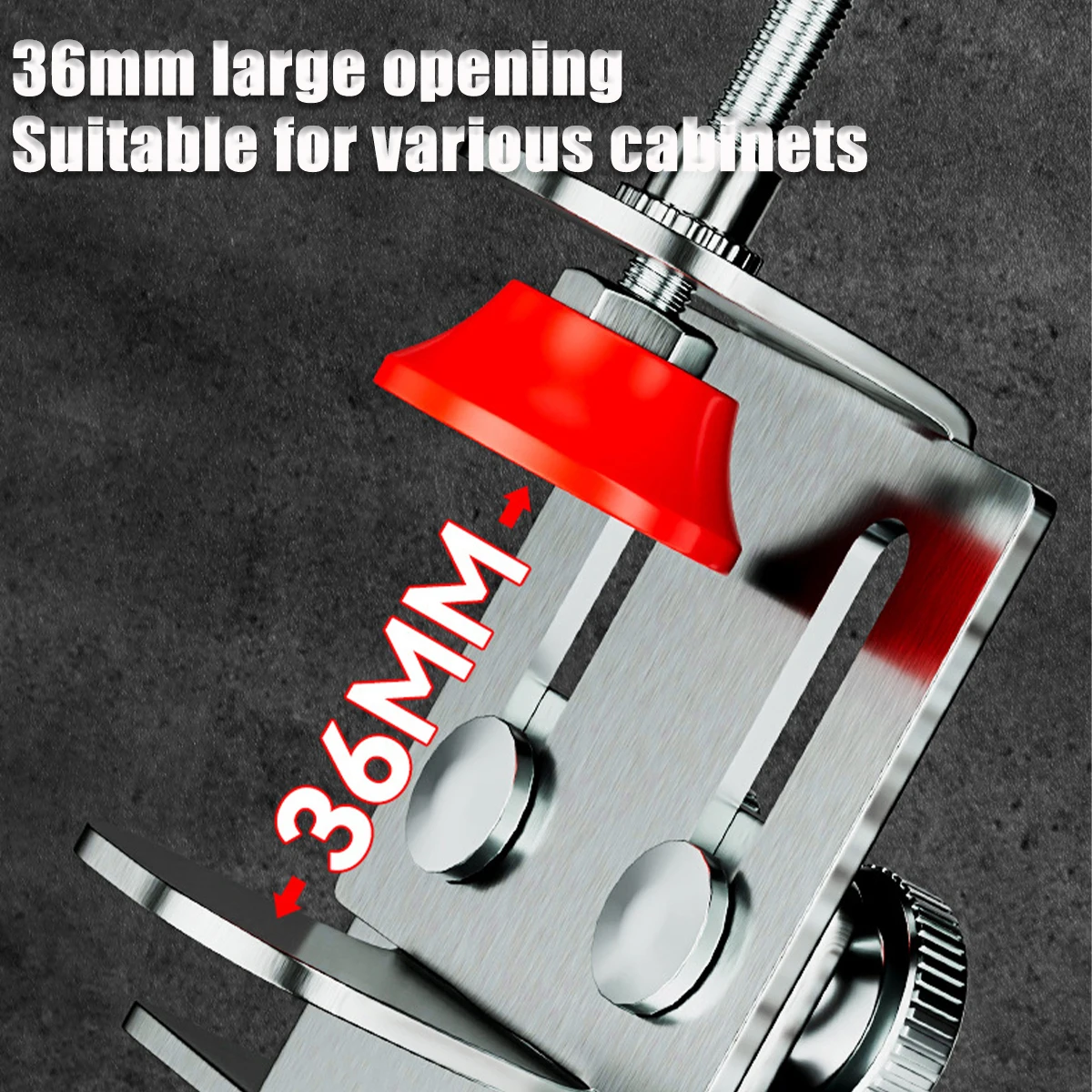 Adjustable Multi-Functional Woodworking Cabinet Door Installation Locator