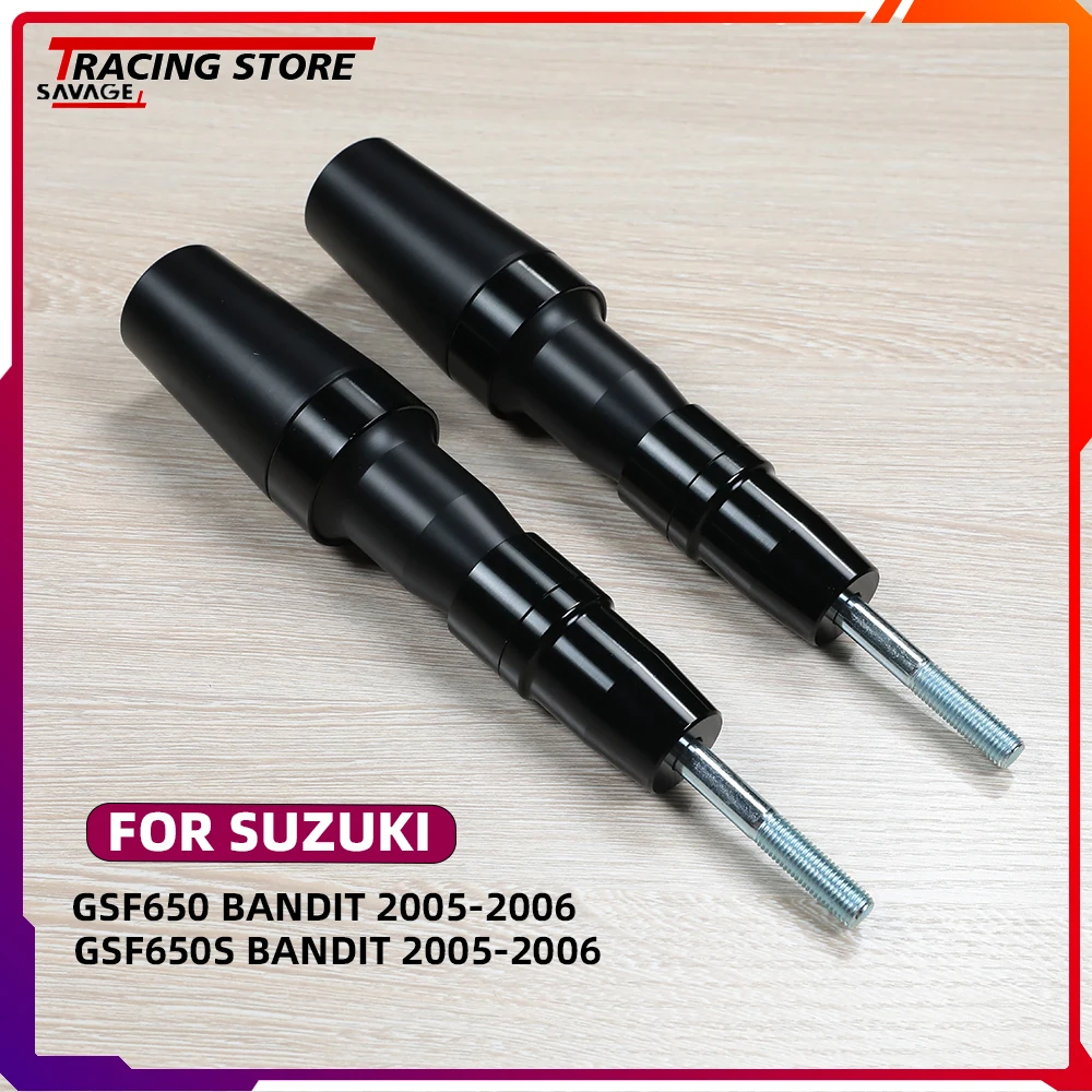 Gsf 650 Moto Motore Crash Slider 2005-06 Per Suzuki Gsf650S Gsf650 Bandit Frame Slider Crash Protector Protezione Anticaduta