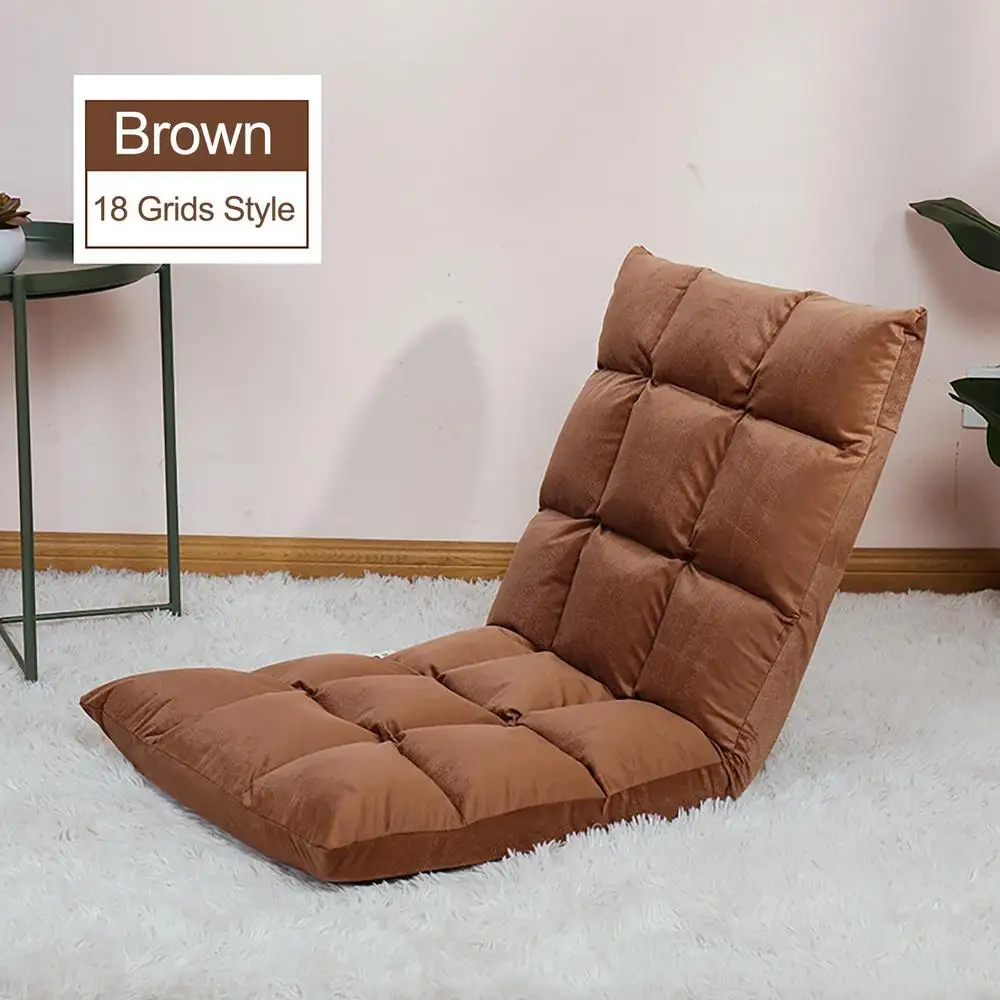 Description Picture 3 of itemAdjustable Comfort Floor Folding Sofa Chair For Home Living Room Furniture Modern Foldable Japanese Floor Chair Lazy Couch Sofa