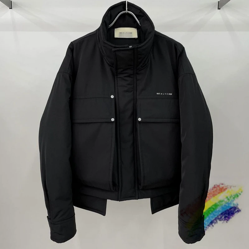 

2022FW ALYX 1017 9SM PUFFER JACK Parkas Men Women 1:1 High Quality Vintage Keep Warm Down Jacket Alyx Coats