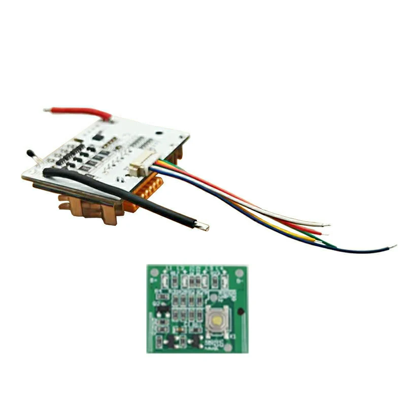 BL1815B 리튬 배터리 케이스 5X18650 BMS 밸런스드 충전 회로 기판 PCBA LED 키 라벨 박스 Makita 18V BL1815 BL1830용