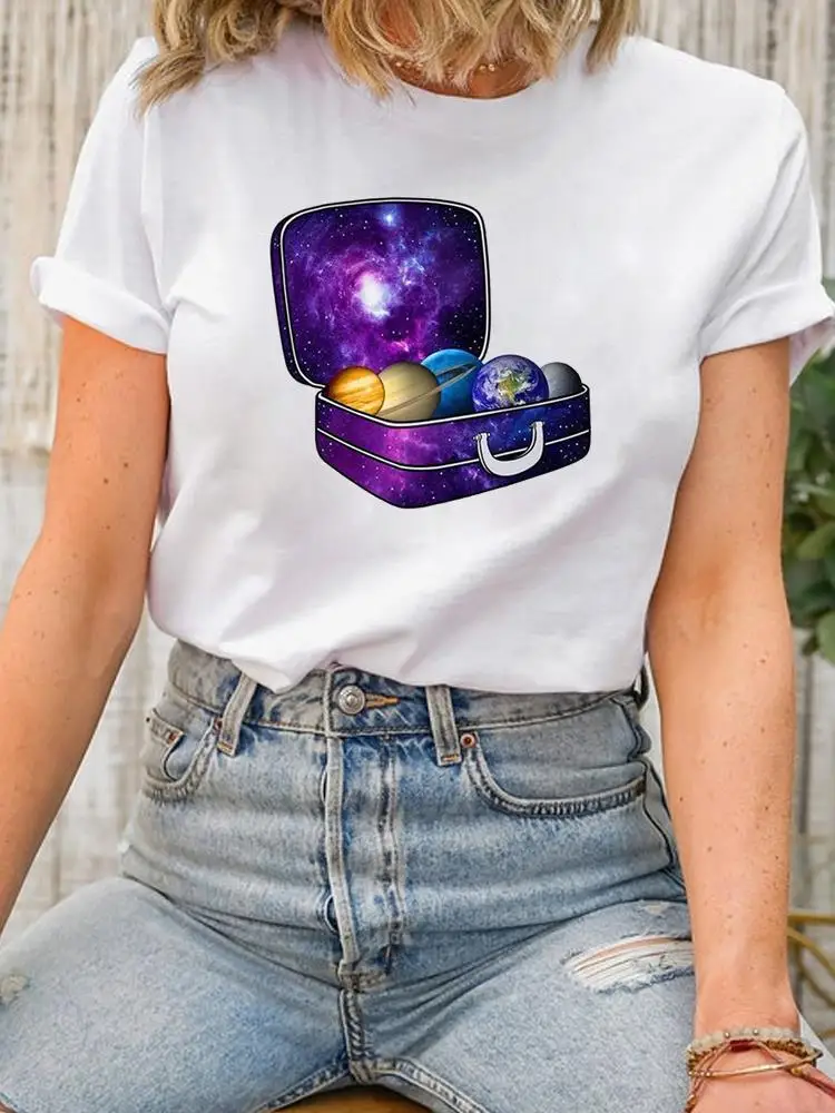 Butterfly Trend Cute 90s Short Sleeve Lady Female Shirt Tee Fashion Clothes Women Print Spring Summer Graphic T-shirt