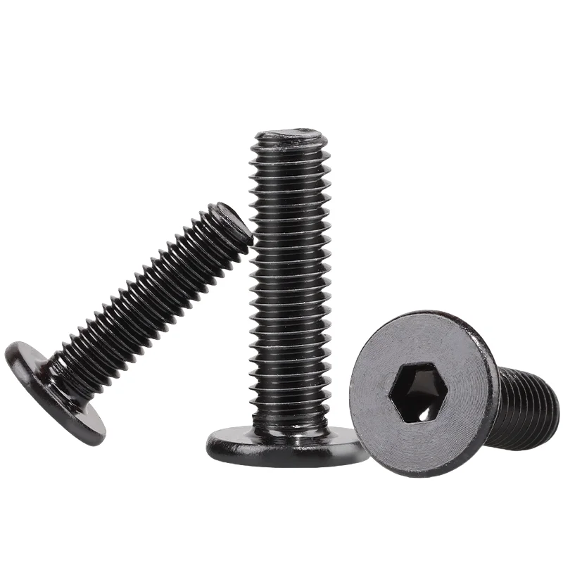 M2 M2.5 M3 M4 M5 M6 M8 Hexagon Socket Ultra Thin Flat Wafer Allen Head Screw Bolt A2-70 304 Stainless Steel