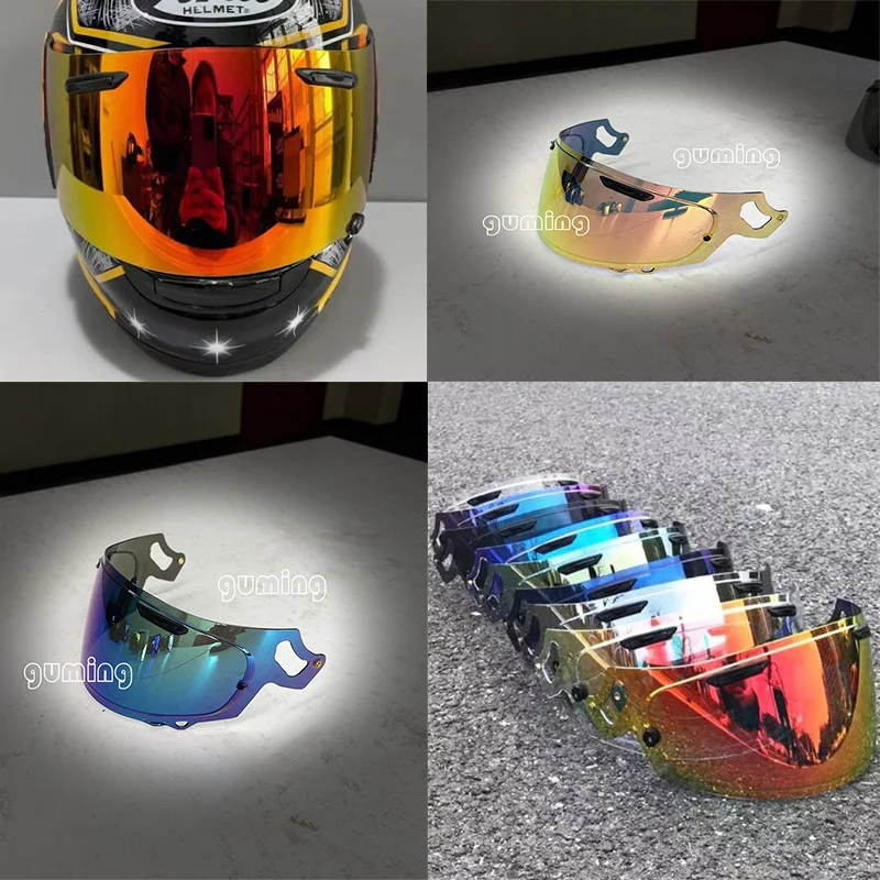 Per Arai Rx7X/Xd/Neo/Vx/Gx Visiera Visiera Visiera Casco Quantum St Rx-Q Visiera Visiera Chaser-V Axces 2 Visiera Scudo Casco