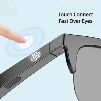 Occhiali da Sole Intelligenti Youpin con Chiamata Bluetooth, Cuffie per Sport all'Aperto, HIFI, Protezione Luce Blu, Impermeabili, Anti-UV, Regalo per Uomini e Donne