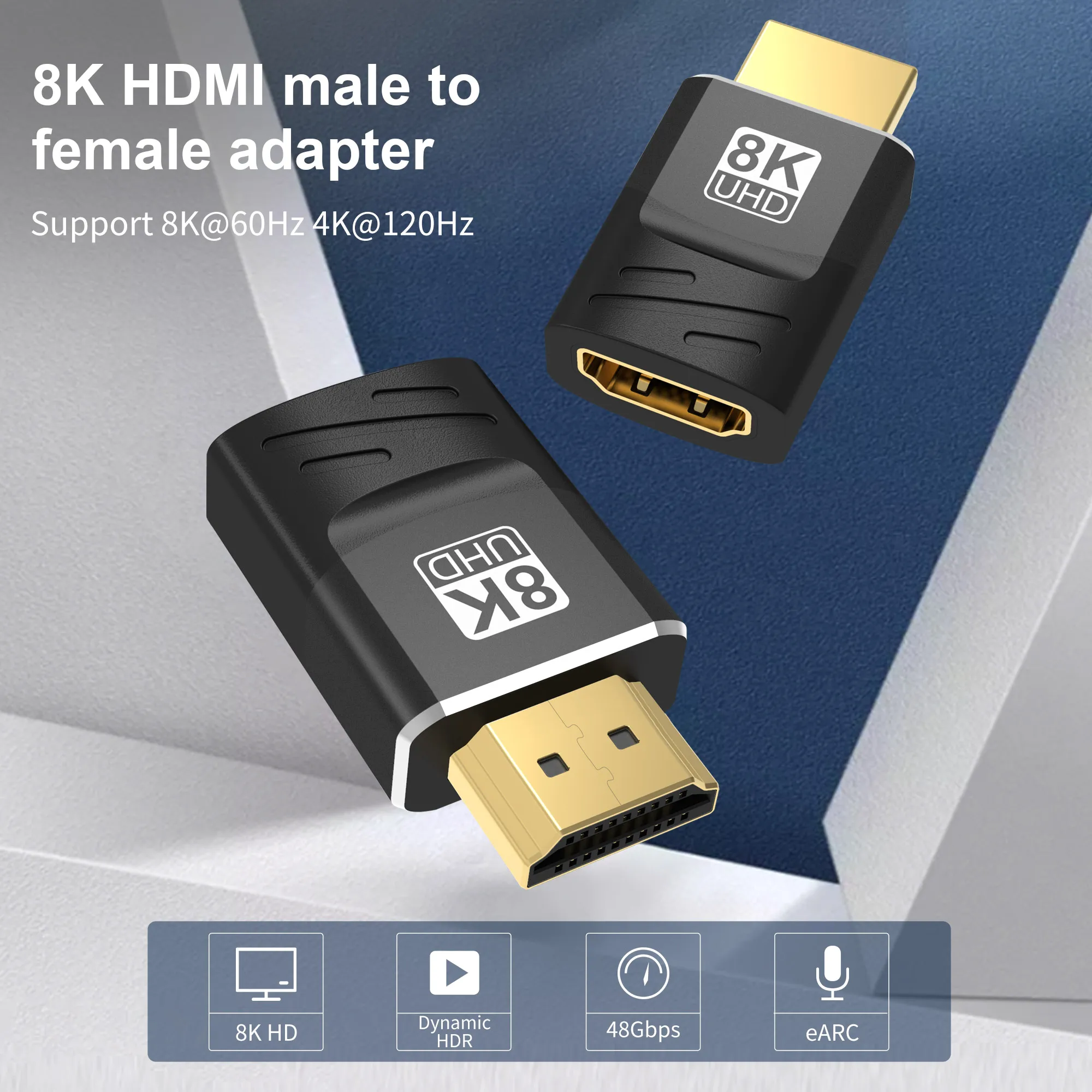 HDMI ȣȯ  - ȯ, HD 2.1 ͽٴ, PS5/4 HDTV  ƮϿ, 8K @ 60Hz, 4K @ 120Hz