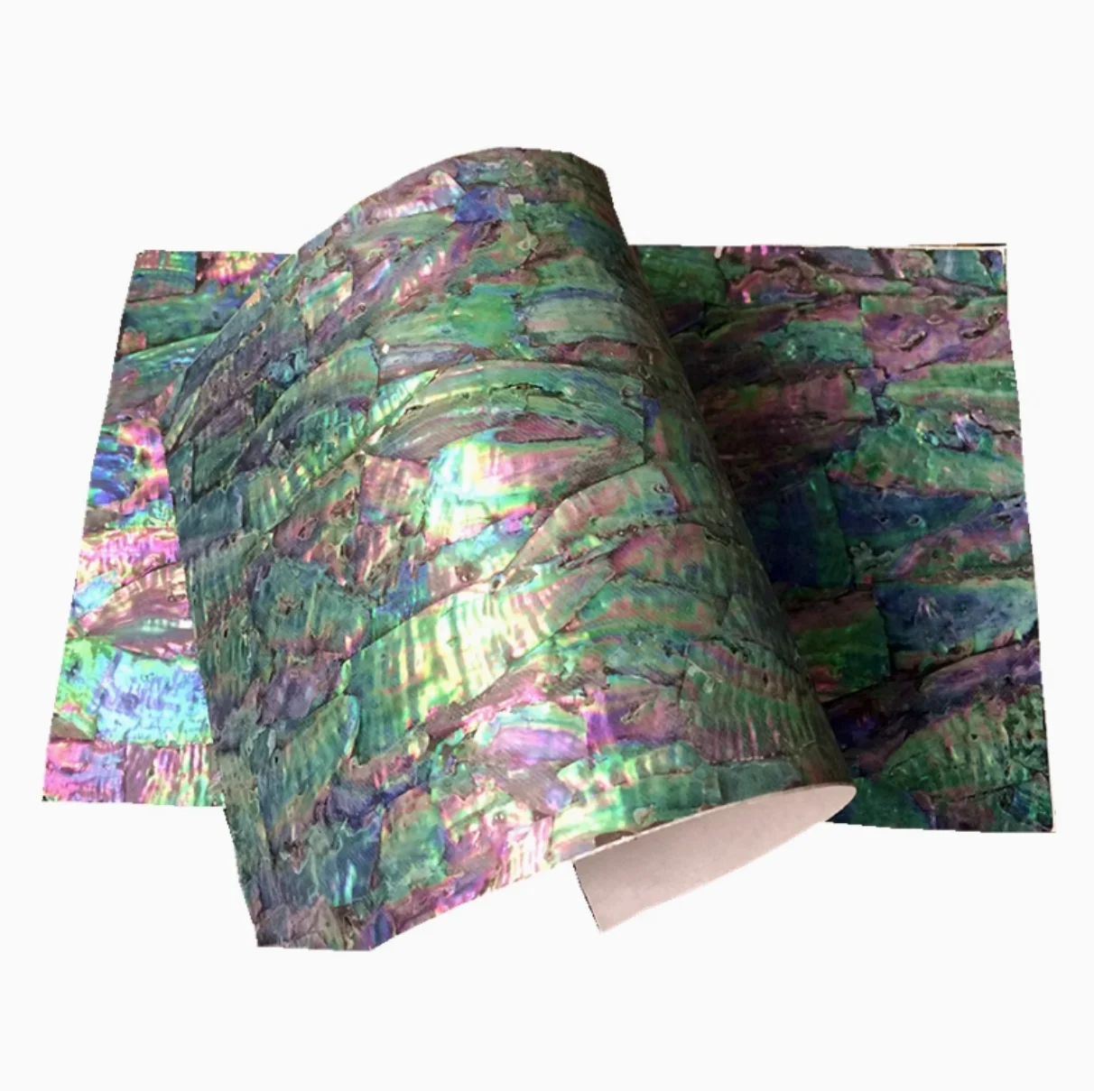 

Size:14x24cm Thick:0.25mm Natural large pattern abalone shell veneer Furniture home crafts distinctive decorative materials